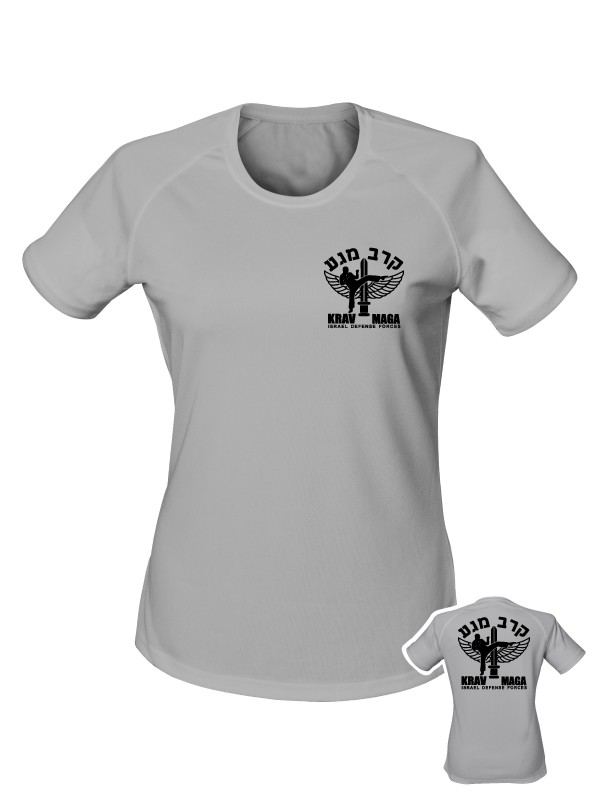 Funkční dámské tričko IDF Krav Maga - BACKSIDE