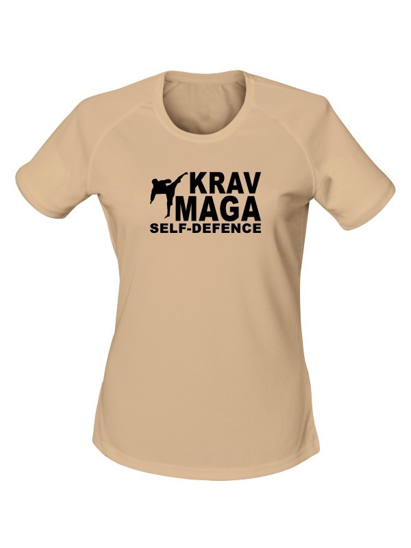 Funkční dámské tričko Krav Maga - self defence fighter