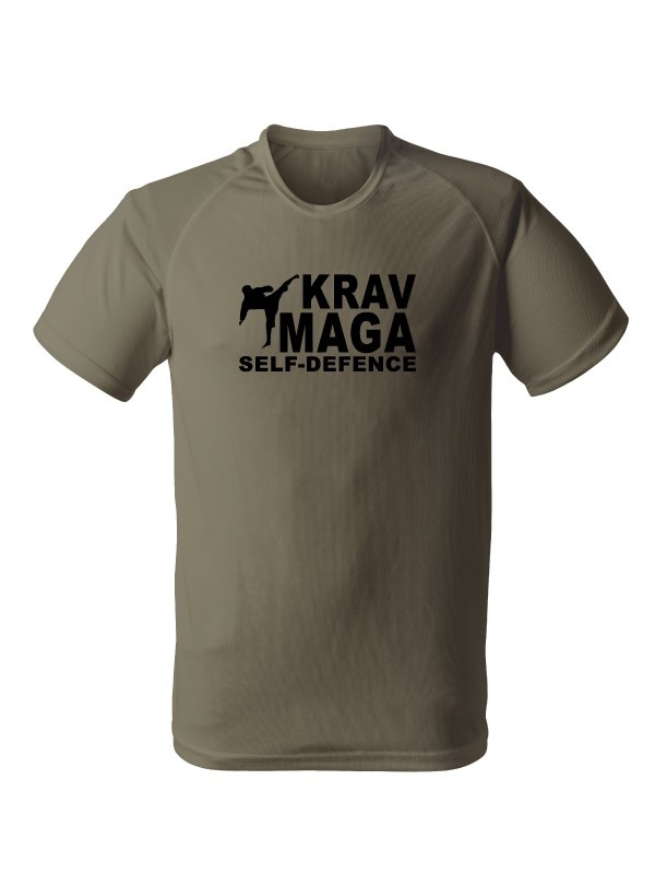 Funkční tričko Krav Maga - self defence fighter