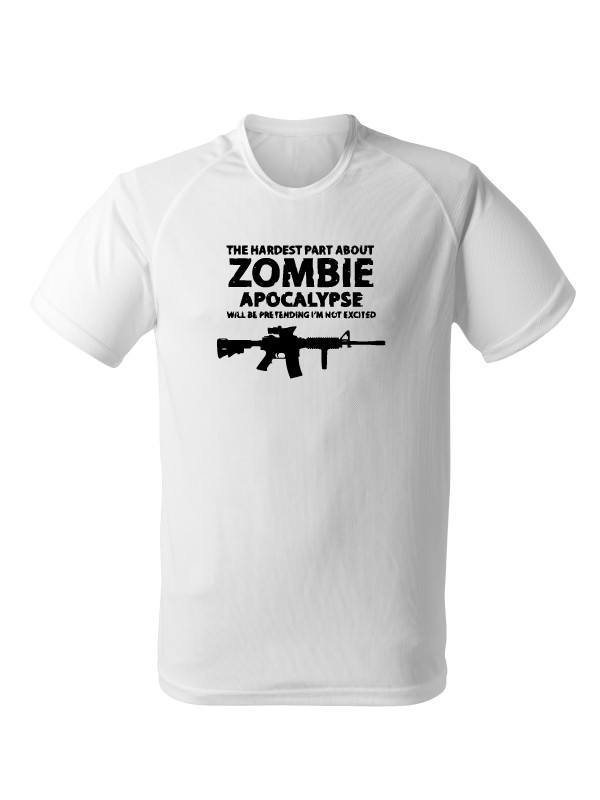 Funkční tričko Zombie Apocalypse M4 Carbine