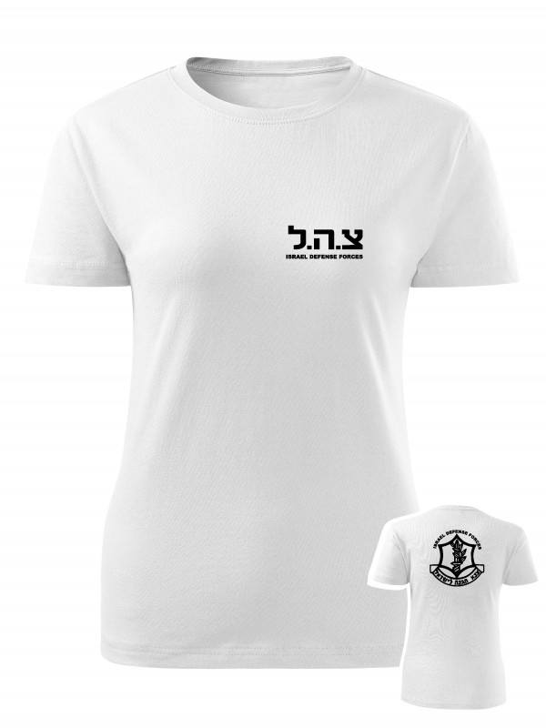 Dámské tričko IDF Israel Defense Forces BACKSIDE
