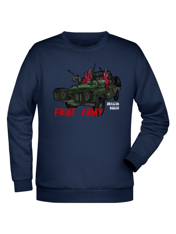 Mikina Dragon squad - Fruit army