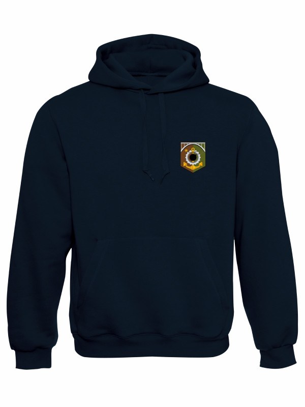 Mikina s kapuc&iacute; 152. ženijn&iacute; prapor - simple