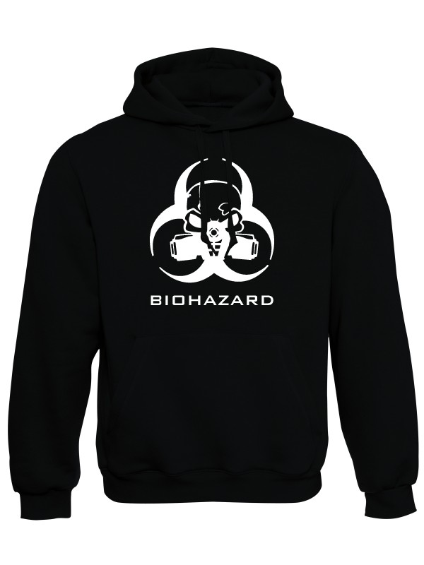Mikina s kapucí Biohazard
