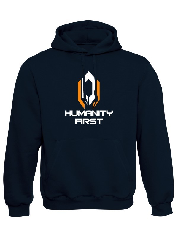 Mikina s kapucí CERBERUS HUMANITY FIRST