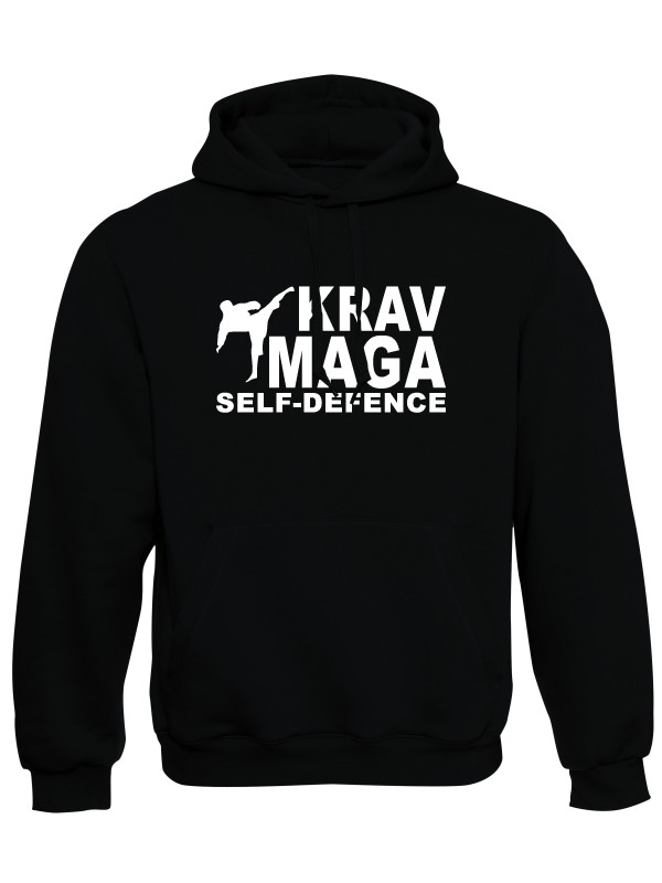 Mikina s kapucí Krav Maga - self defence fighter