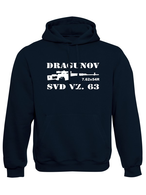 Mikina s kapucí SVD Dragunov