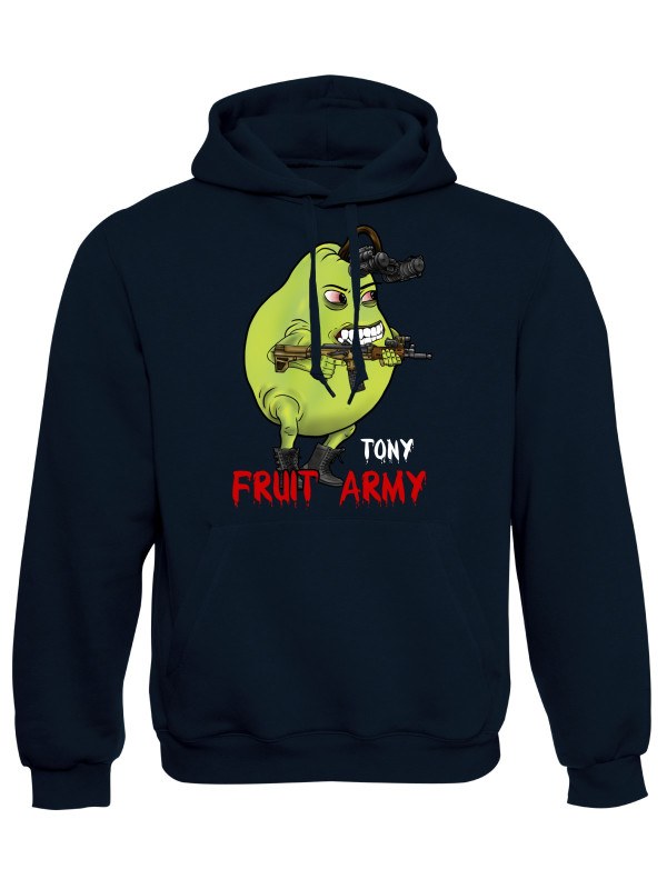 Mikina s kapucí Tony - Fruit army