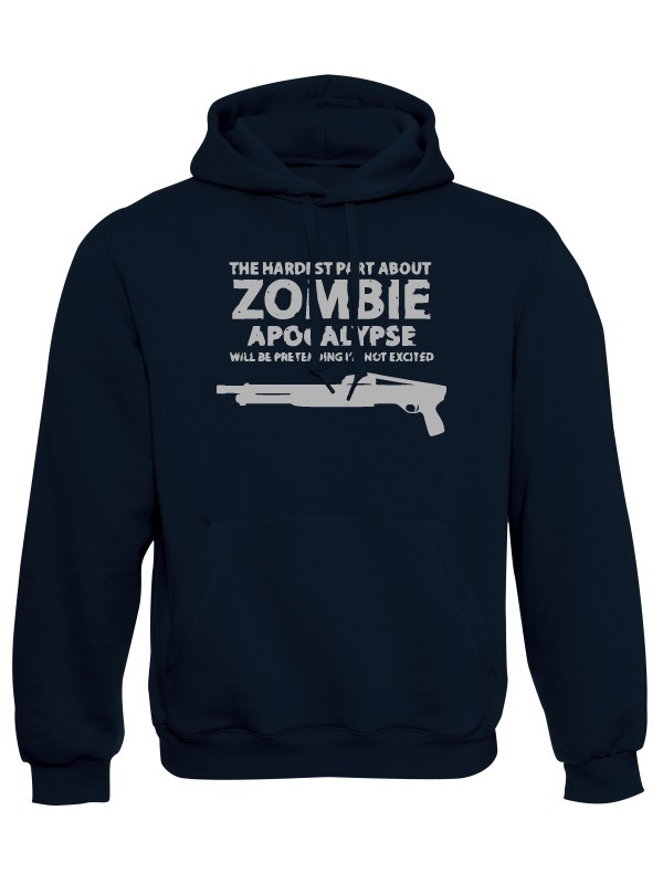 Mikina s kapucí Zombie Apocalypse Shotgun FORT