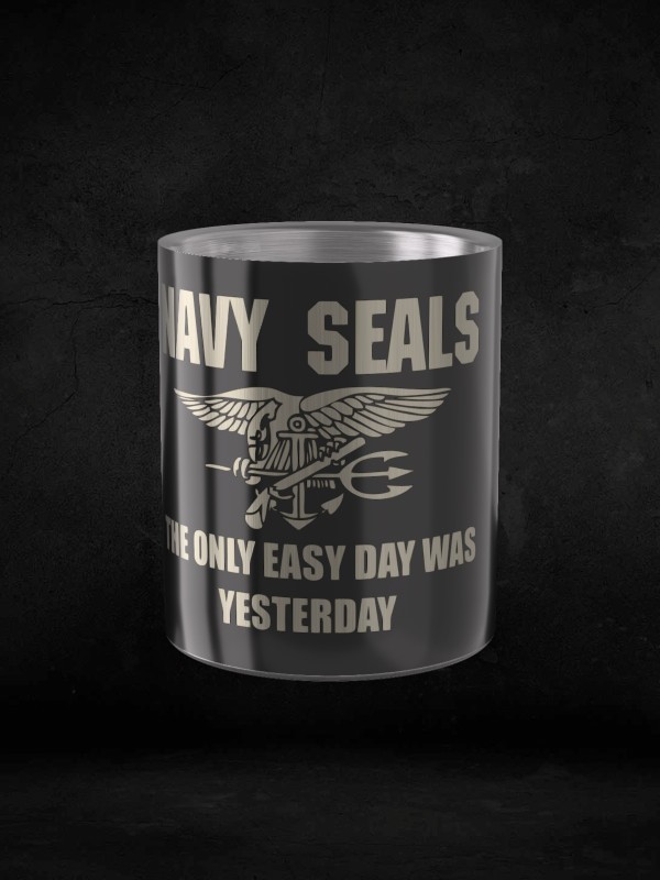 Nerezový termohrnek United States NAVY SEALS The Only Easy Day Was Yesterday