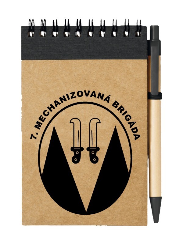 Poznámkový blok 7. mechanizovaná brigáda