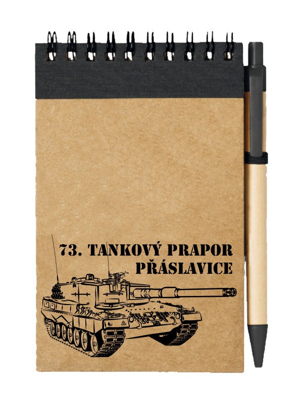 Poznámkový blok 73. tankový prapor - LEOPARD 2A4
