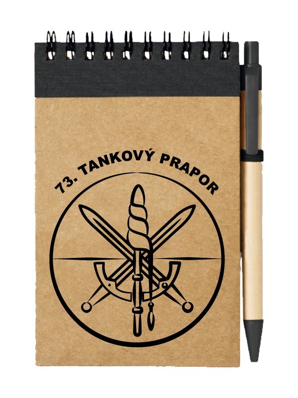 Poznámkový blok 73. tankový prapor