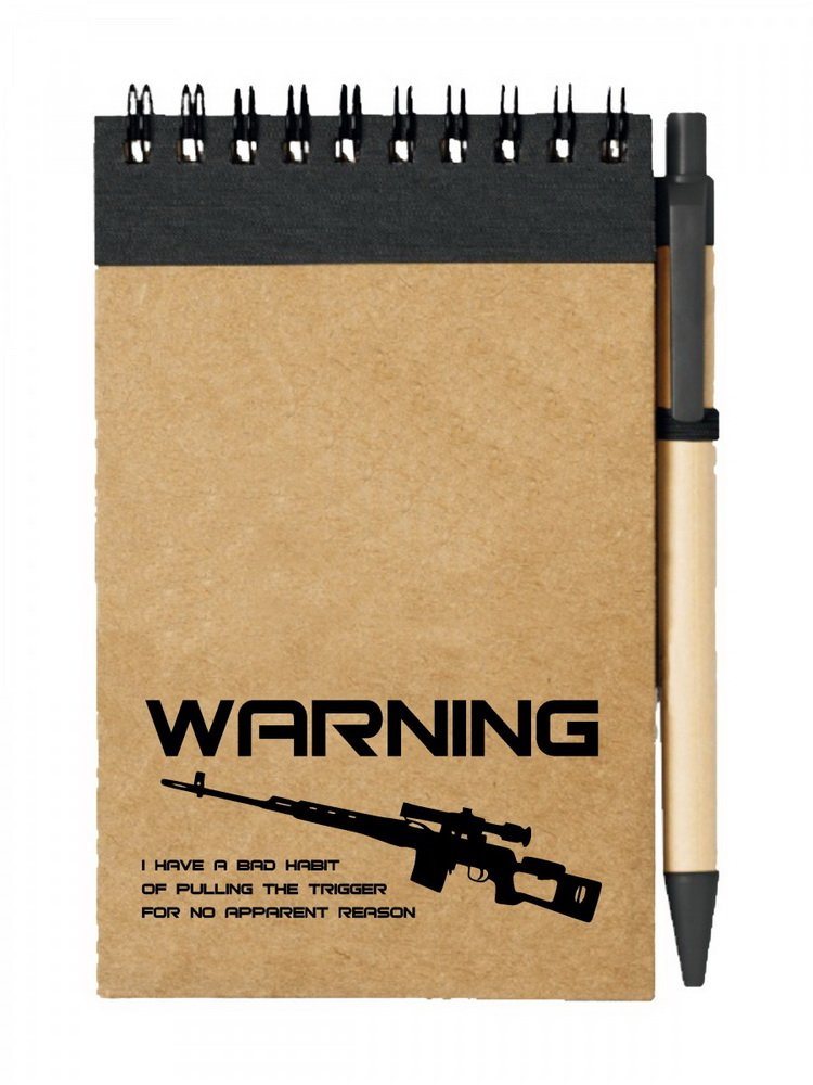 Poznámkový blok BAD HABIT SVD Dragunov
