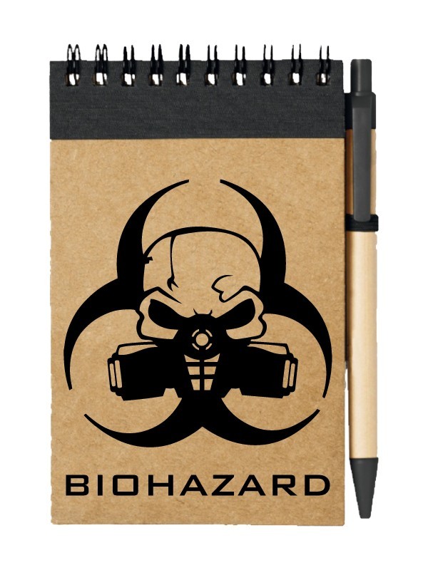 Poznámkový blok Biohazard