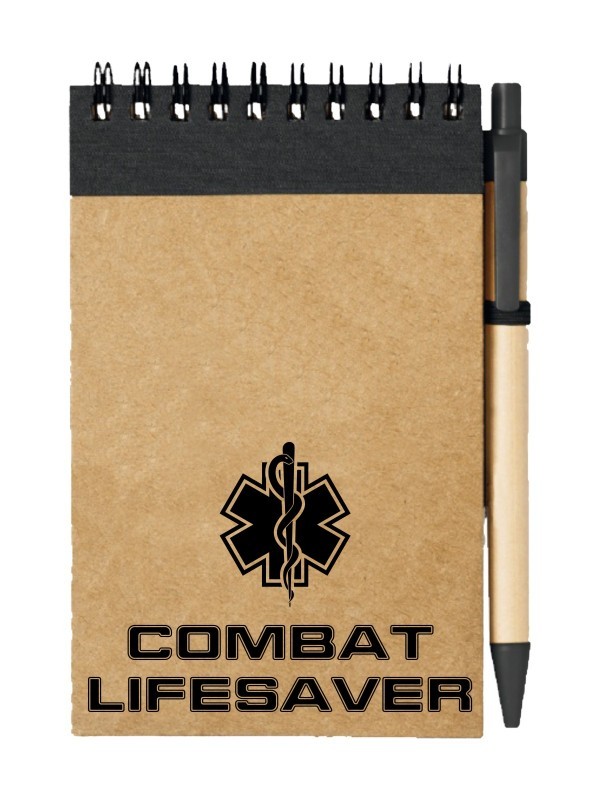 Poznámkový blok COMBAT LIFESAVER