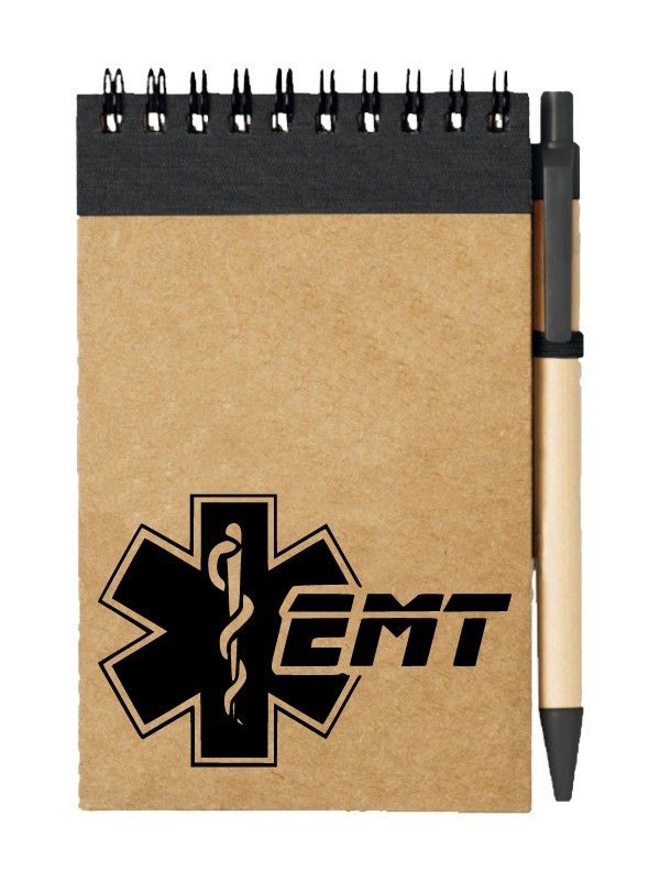 Poznámkový blok EMT Emergency Medical Technician