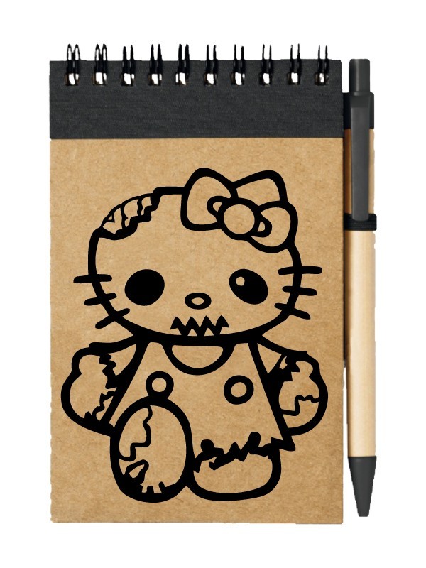 Poznámkový blok Hello Kitty Zombie