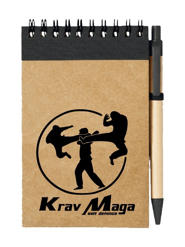 Poznámkový blok Krav Maga self defence