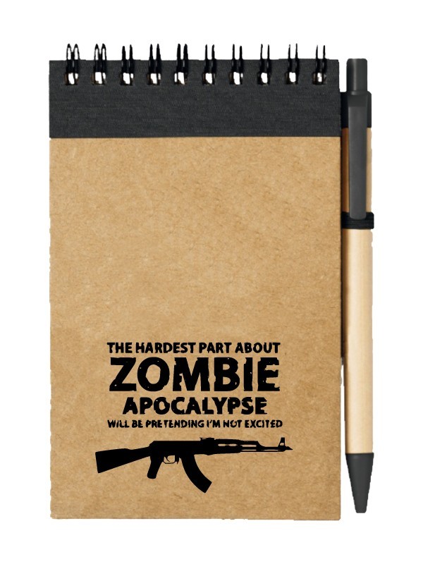 Poznámkový blok Zombie Apocalypse Kalashnikov AKM