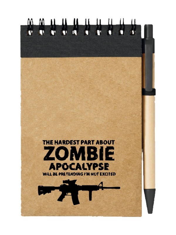 Poznámkový blok Zombie Apocalypse M4 Carbine