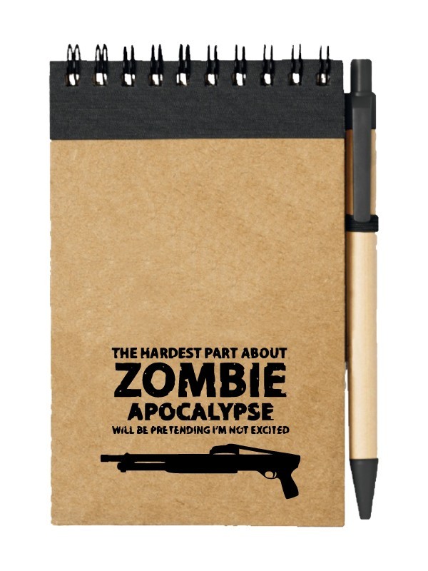 Poznámkový blok Zombie Apocalypse Shotgun FORT