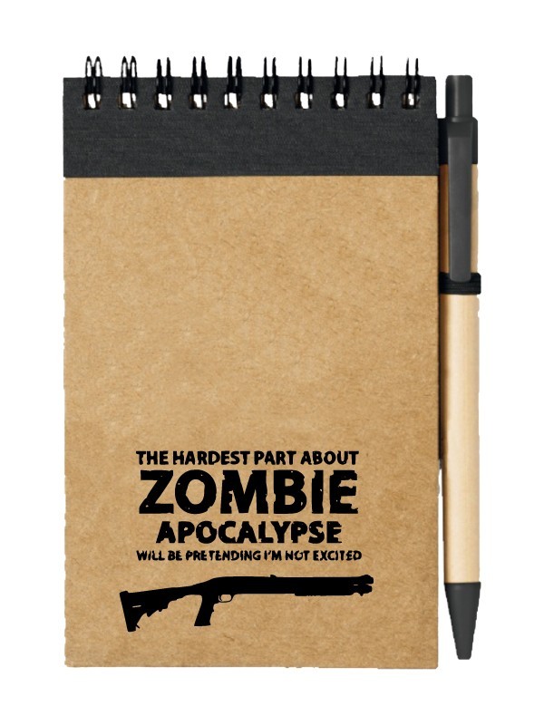 Poznámkový blok Zombie Apocalypse Shotgun Remington