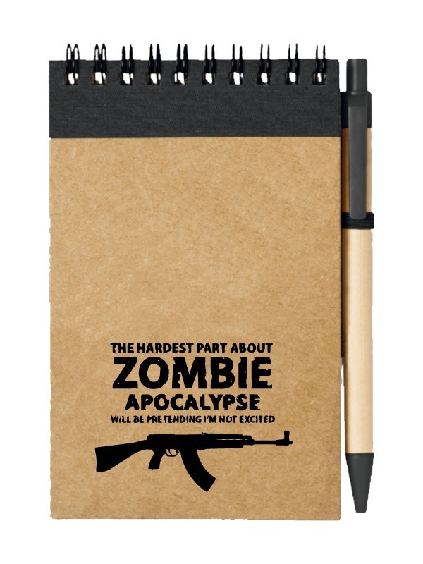 Poznámkový blok Zombie Apocalypse vz. 58 / CZ 858 Tactical
