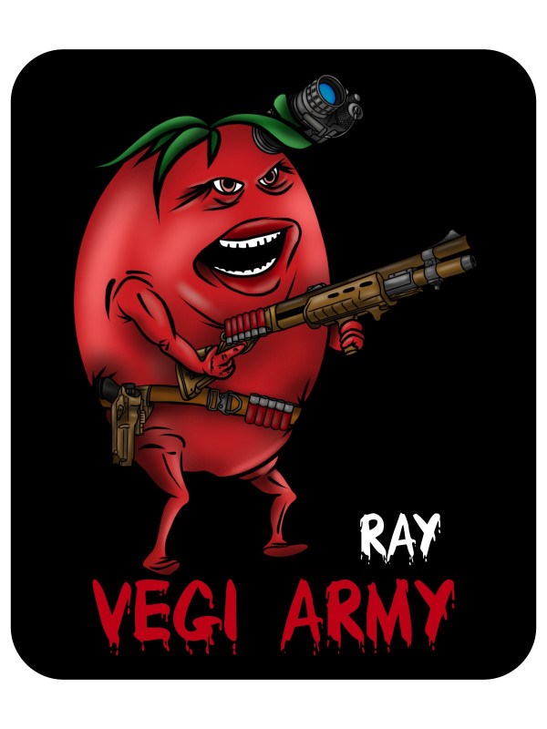 Samolepka Ray - Vegi army