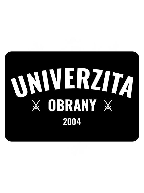 Samolepka Univerzita obrany