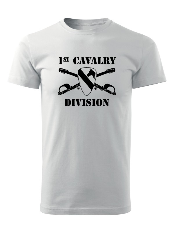 Tričko 1st Cavalry Division Sabres and Horse