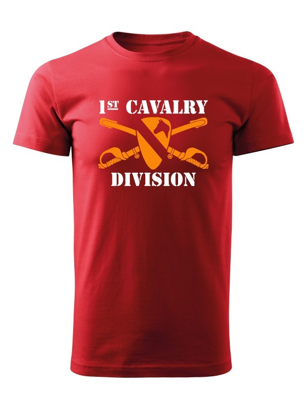 Tričko 1st Cavalry Division Sabres and Horse