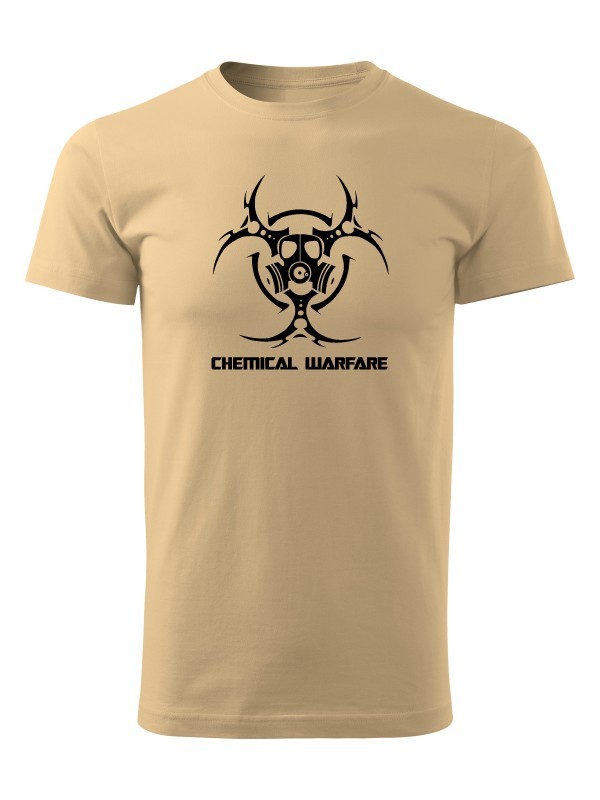 Tričko Biohazard Chemical Warfare