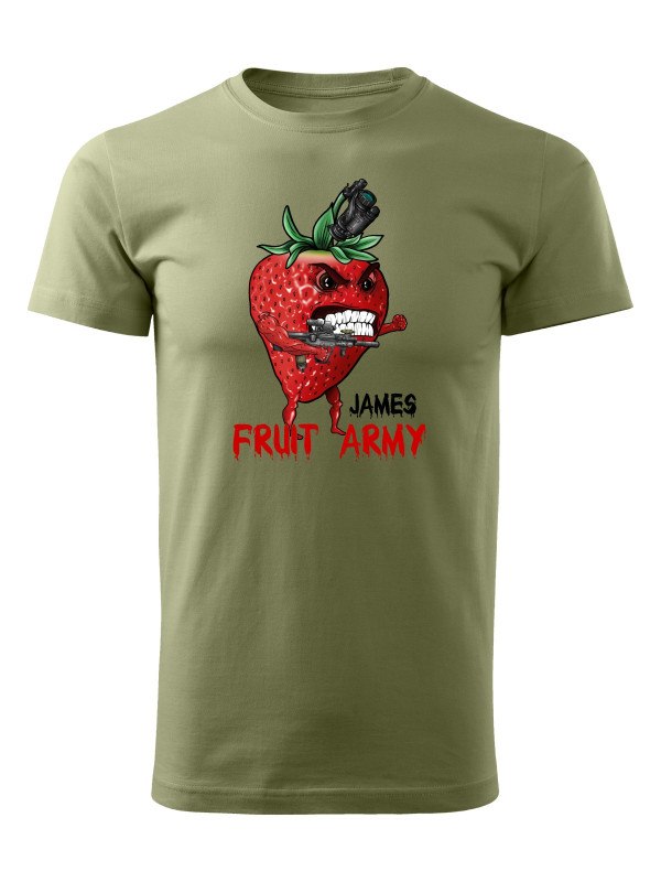 Tričko James - Fruit army