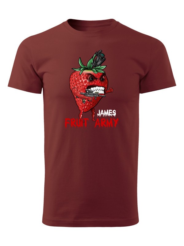 Tričko James - Fruit army