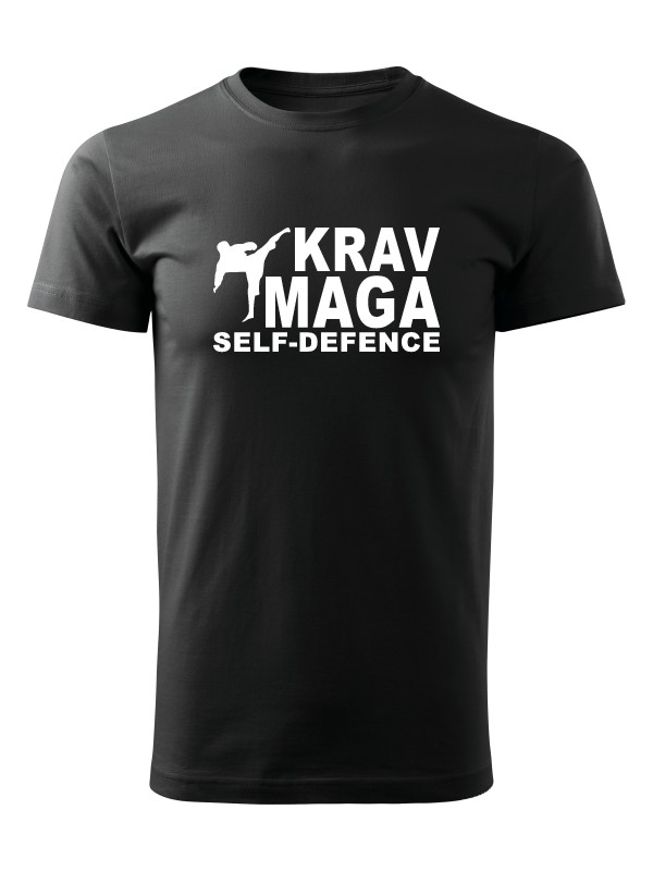 Tričko Krav Maga - self defence fighter