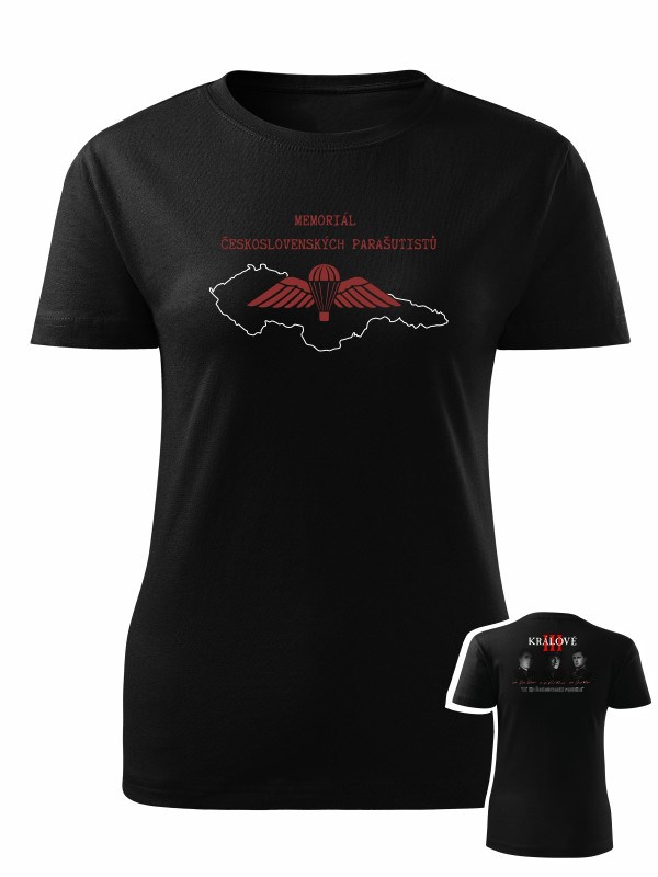 Tričko memoriál československých parašutistů 2025