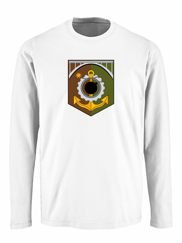 Tričko s dlouh&yacute;m ruk&aacute;vem 152. ženijn&iacute; prapor