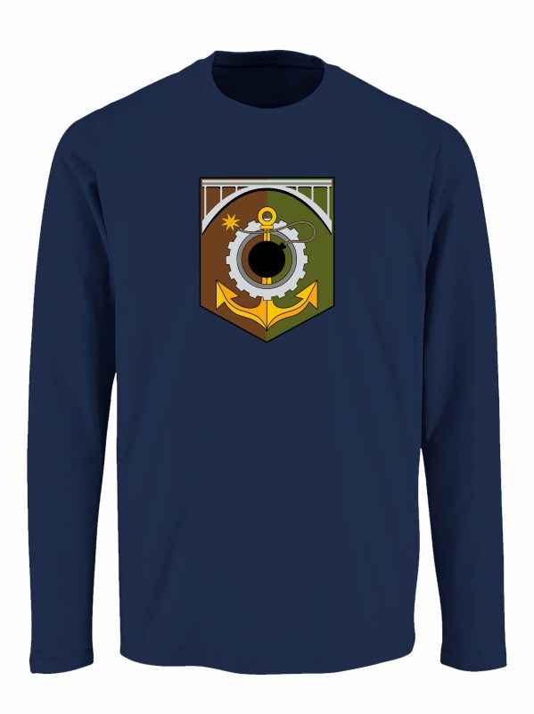 Tričko s dlouh&yacute;m ruk&aacute;vem 152. ženijn&iacute; prapor