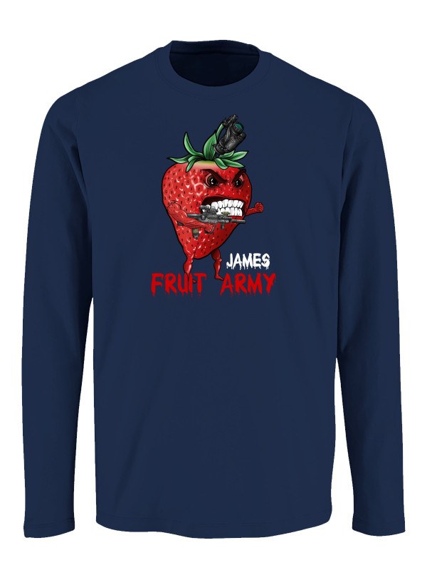 Tričko s dlouhým rukávem James - Fruit army