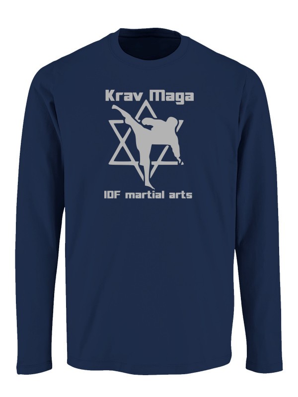 Tričko s dlouhým rukávem Krav Maga IDF martial arts