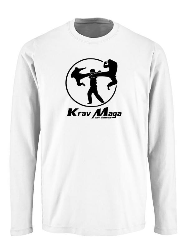 Tričko s dlouhým rukávem Krav Maga self defence