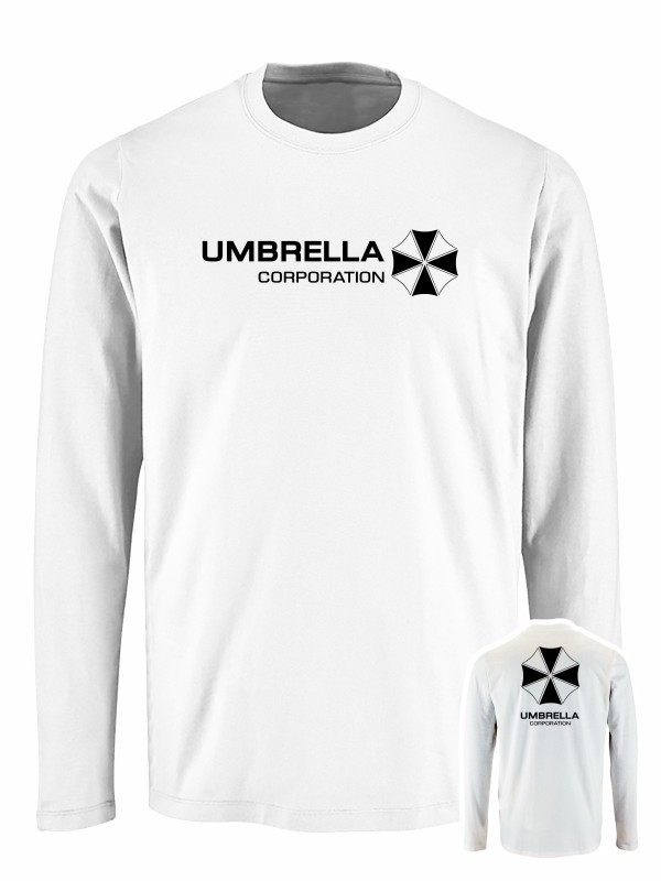 Tričko s dlouhým rukávem Umbrella Corporation Backside
