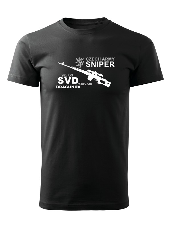 Tričko SVD DRAGUNOV CZECH ARMY SNIPER