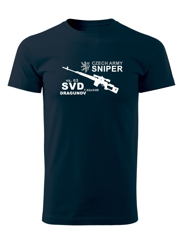 Tričko SVD DRAGUNOV CZECH ARMY SNIPER