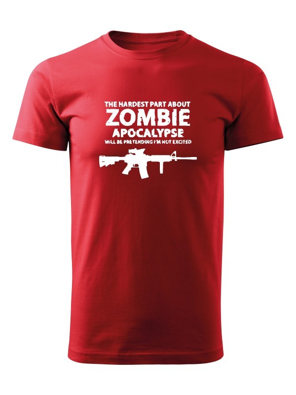 Tričko Zombie Apocalypse M4 Carbine