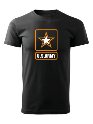 AKCE Tričko U.S. ARMY Logo - černé, XXXL