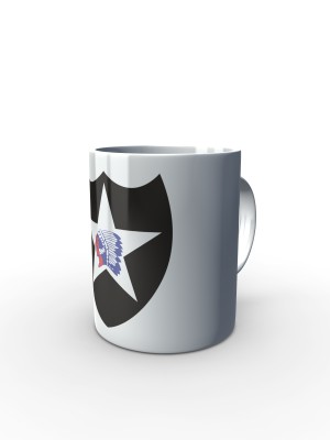 Bílý hrnek 2nd Infantry Division