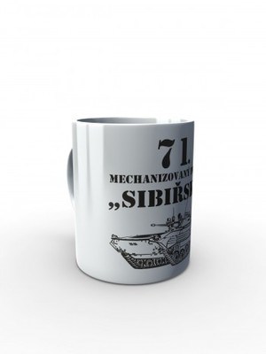 Bílý hrnek 71. mechanizovaný prapor BVP