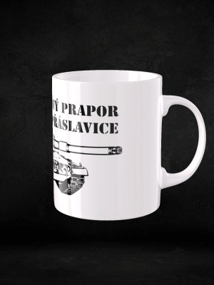 Bílý hrnek 73. tankový prapor - LEOPARD 2A4